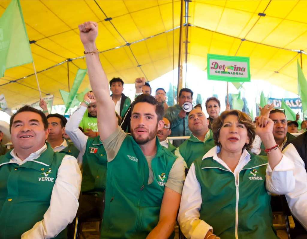 Precandidata Delfina Gómez un ejemplo de honestidad, precisa José Couttolenc; hay respaldo total en zona de los Volcanes a la Maestra 