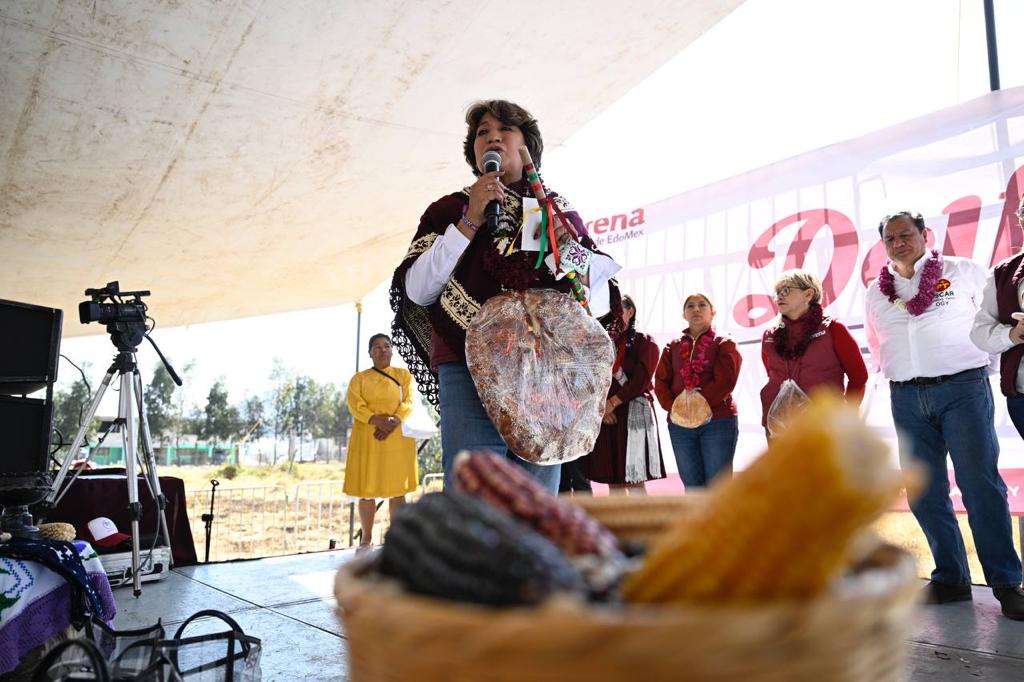 Delfina Gómez atribuye intentos de descalificación a su paso firme a la&nbsp;gubernatura