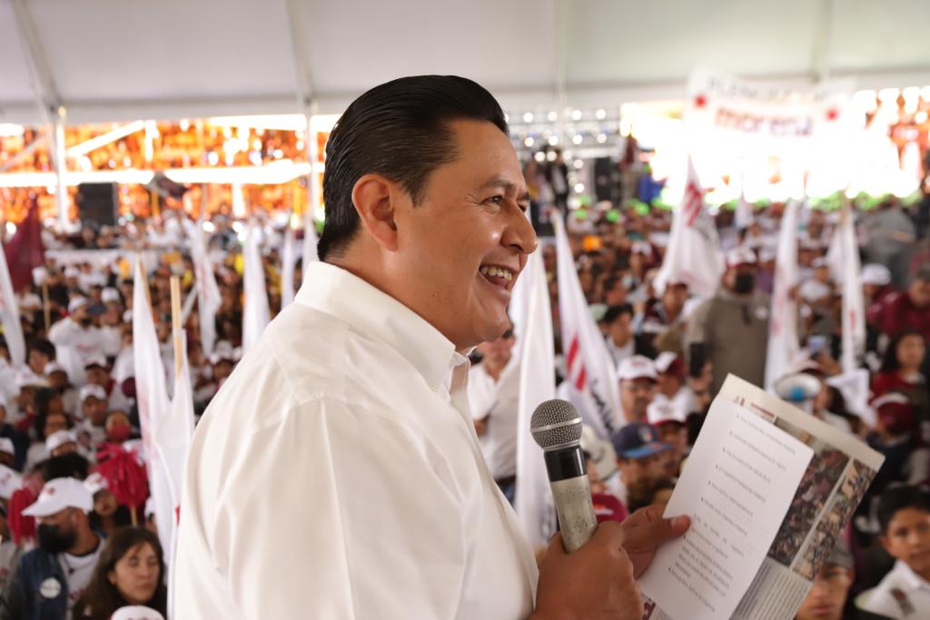 El triunfo de Morena es irreversible; lo debe comprender el GEM: Abraham Saroné