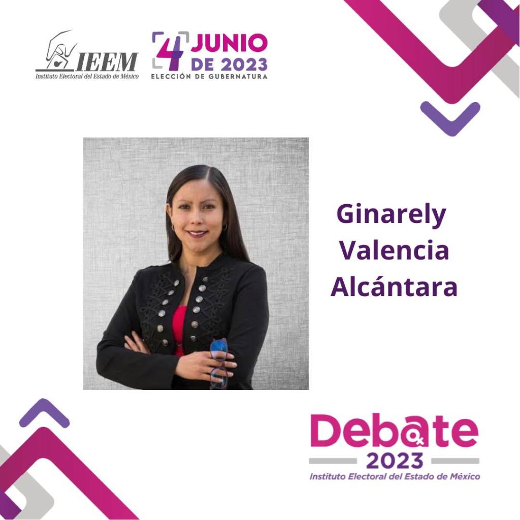 Ginarely Valencia, periodista de Toluca será moderadora del 2do debate entre Delfina Gómez y Alejandra del Moral