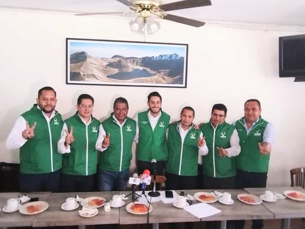 Regidores del PRI, PAN y PRD se suman al PVEM