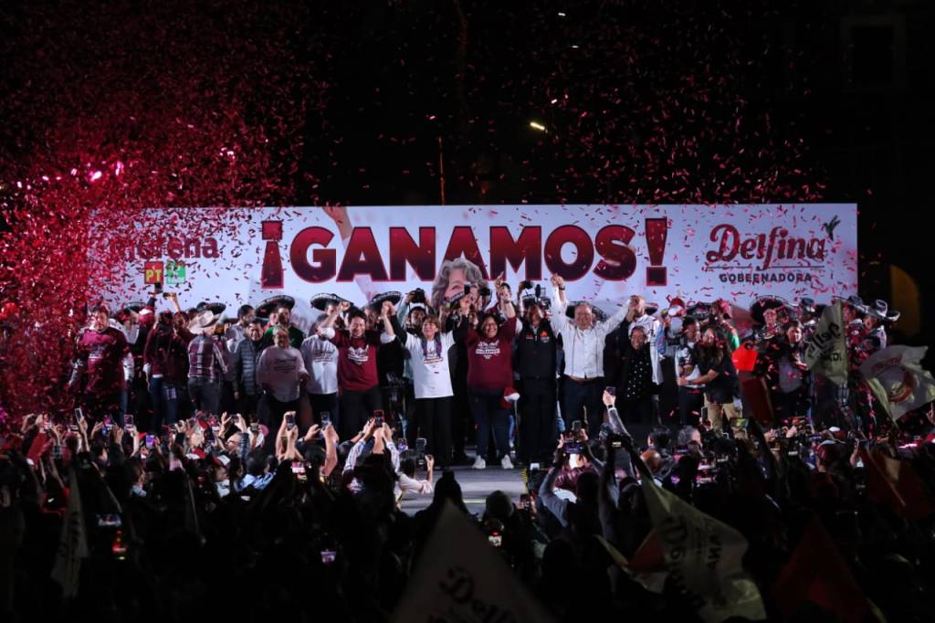 Con Delfina Gómez llega la izquierda al&nbsp;Edomex