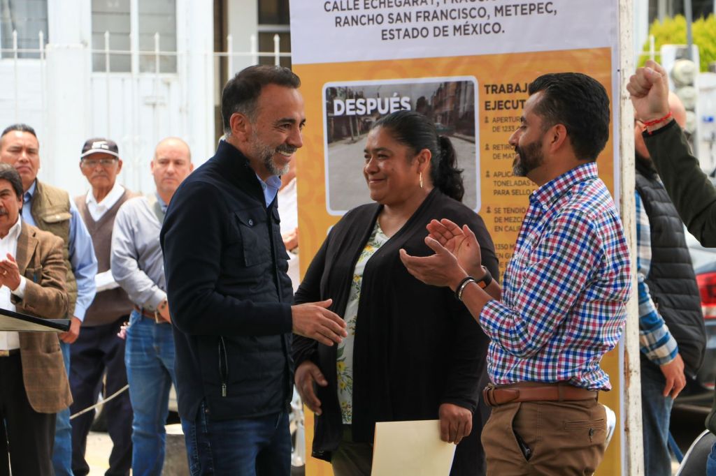 Siguen avances en rehabilitación urbana en Infonavit San Francisco de&nbsp;Metepec