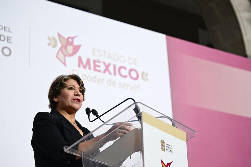 Delfina Gómez, presentó al equipo con el que gobernará el&nbsp;Edomex