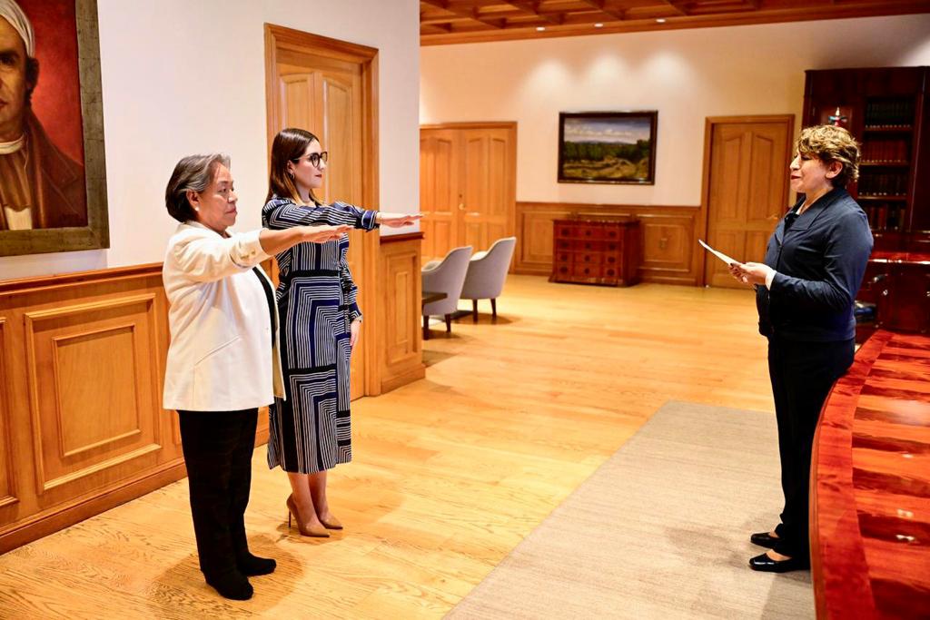 Delfina Gómez toma Protesta a titulares de Secretaría de Finanzas, Desarrollo Urbano e Infraestructura y Oficial&nbsp;Mayor