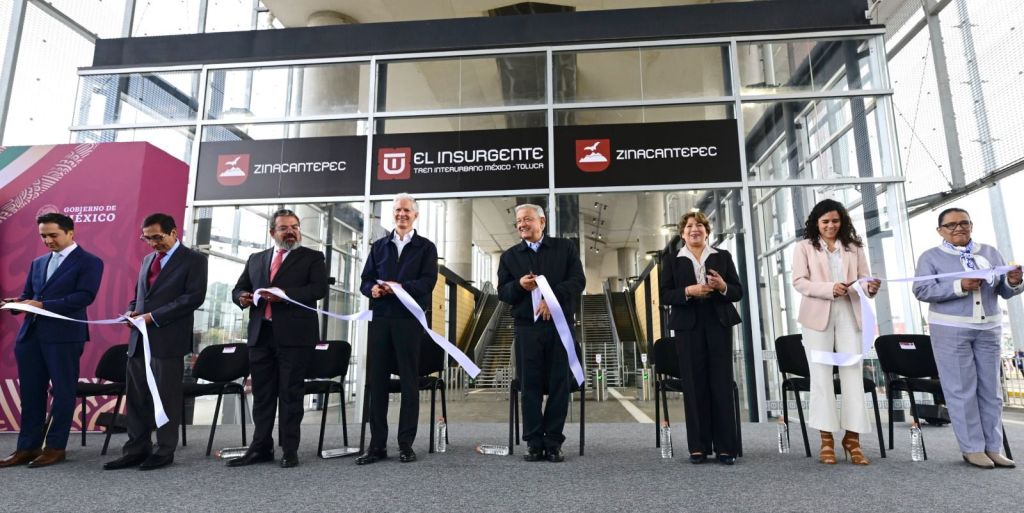 “El Insurgente” arranca porque el Presidente AMLO se comprometió con el desarrollo del Edomex: Delfina&nbsp;Gómez