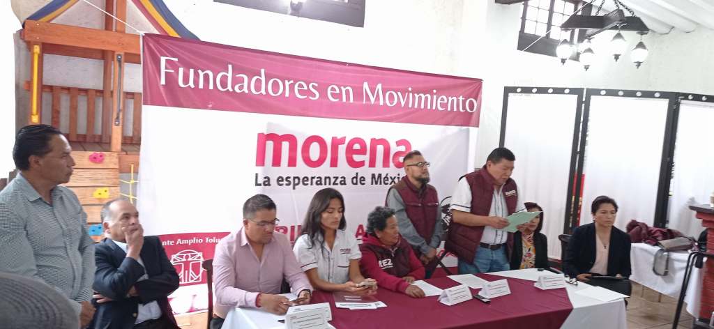 “Fundadores en Movimiento” exigen proceso transparente para elegir candidatos en&nbsp;Toluca.
