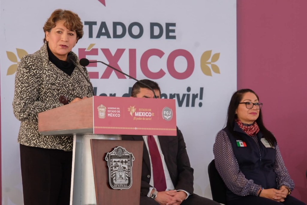Gobernadora Delfina Gómez entregó insignias a elementos de la Fiscalía General de Justicia del&nbsp;Edomex