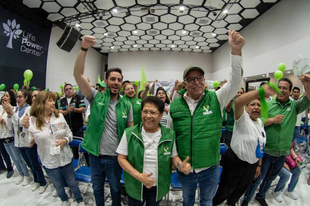 Partido Verde se sigue fortaleciendo en Edomex; sumó a la líder del&nbsp;SNTSA