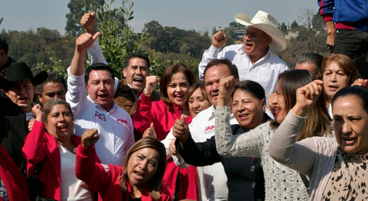 Candidatos del PRI en valle de Toluca repuntan