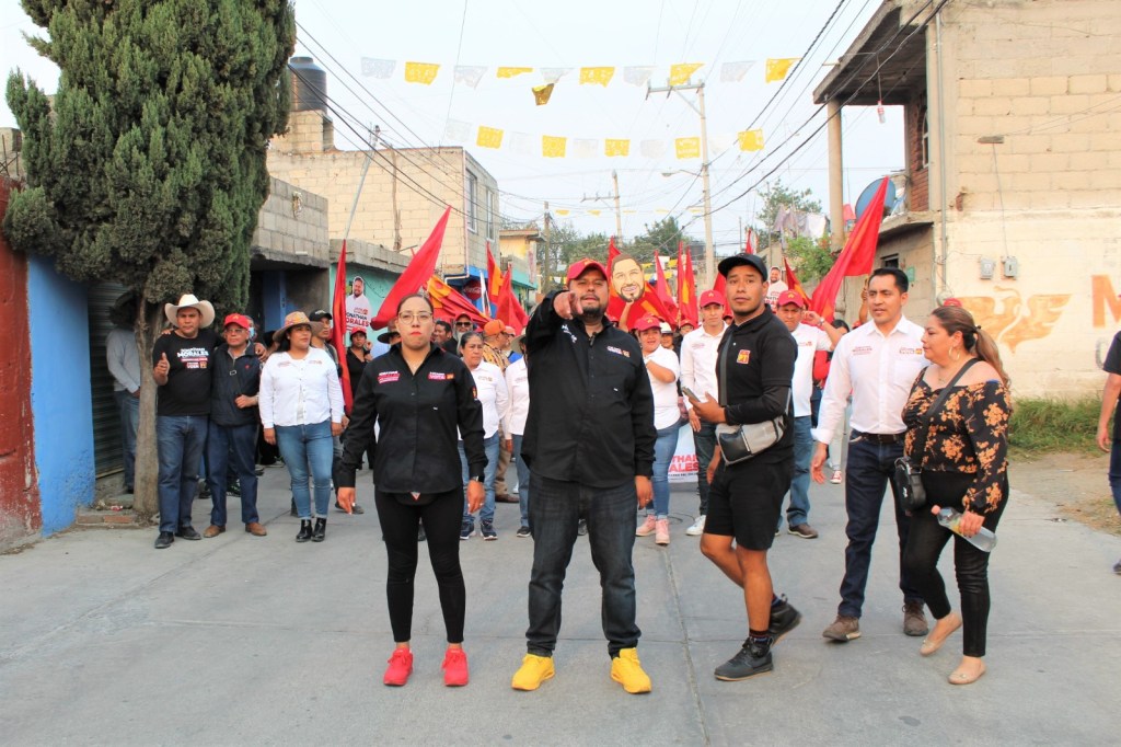 Jonathan Morales candidato del PT garantiza un gobierno eficiente para Tenango del&nbsp;Valle