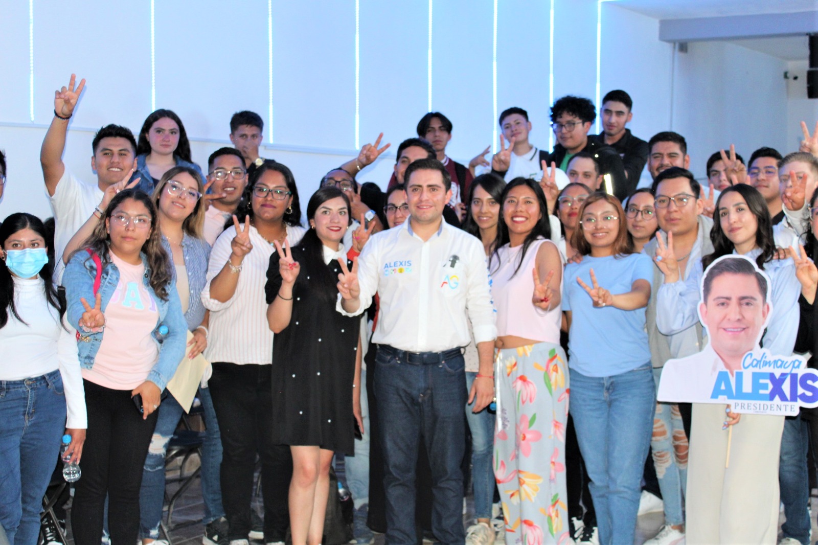 Por primera vez un candidato de Calimaya, Alexis Garay, convoca a Foro para escuchar a la juventud