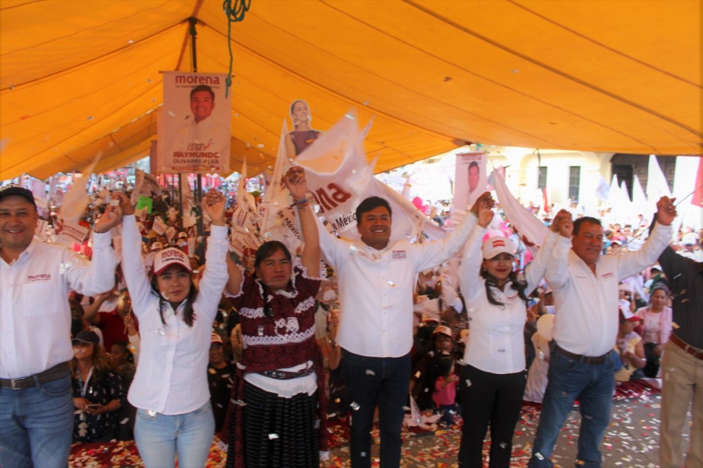 Raymundo Olivares candidato de Morena a Otzolotepec precisa que es el tiempo del pueblo, con unidad, trabajo, eficacia y honestidad  
