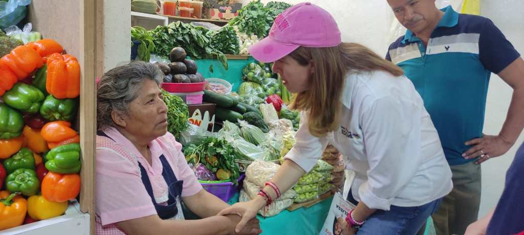 Mercados serán prioridad asegura Melissa Vargas