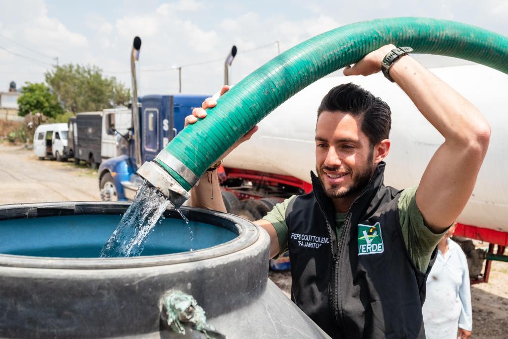 Partido Verde precisa más propuestas para resolver parte de la crisis&nbsp;hídrica