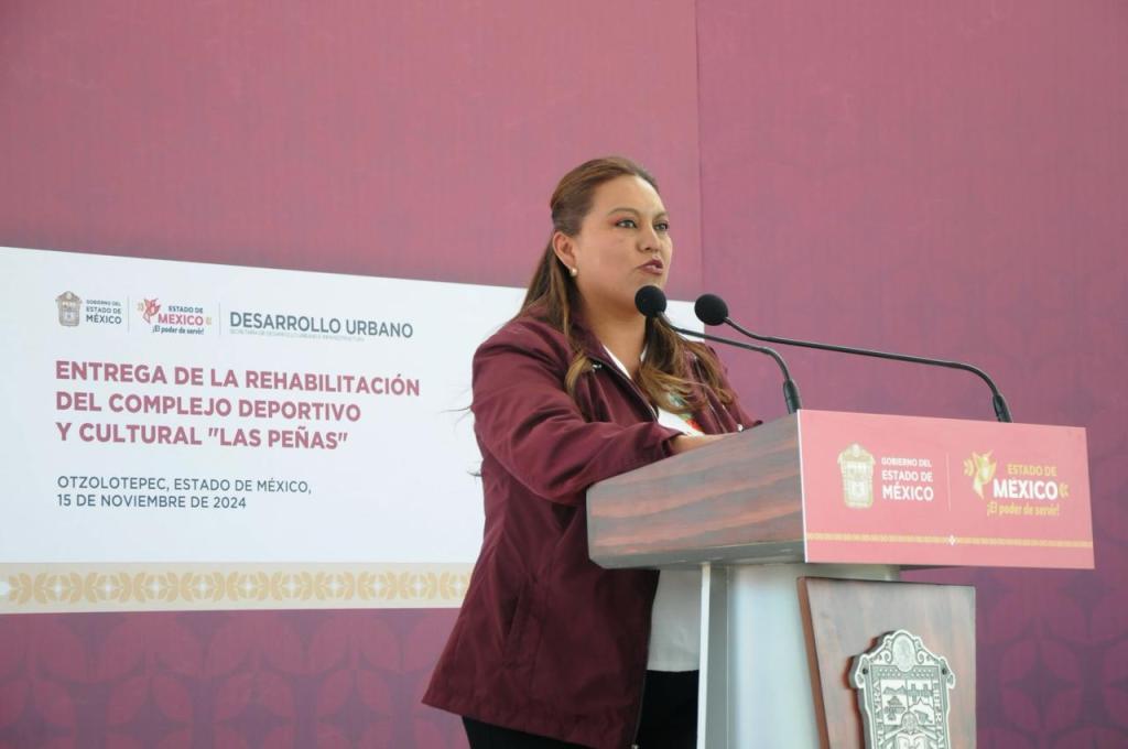 Gobernadora Delfina Gómez reconoce trabajo de Erika Sevilla al frente de&nbsp;Otzolotepec