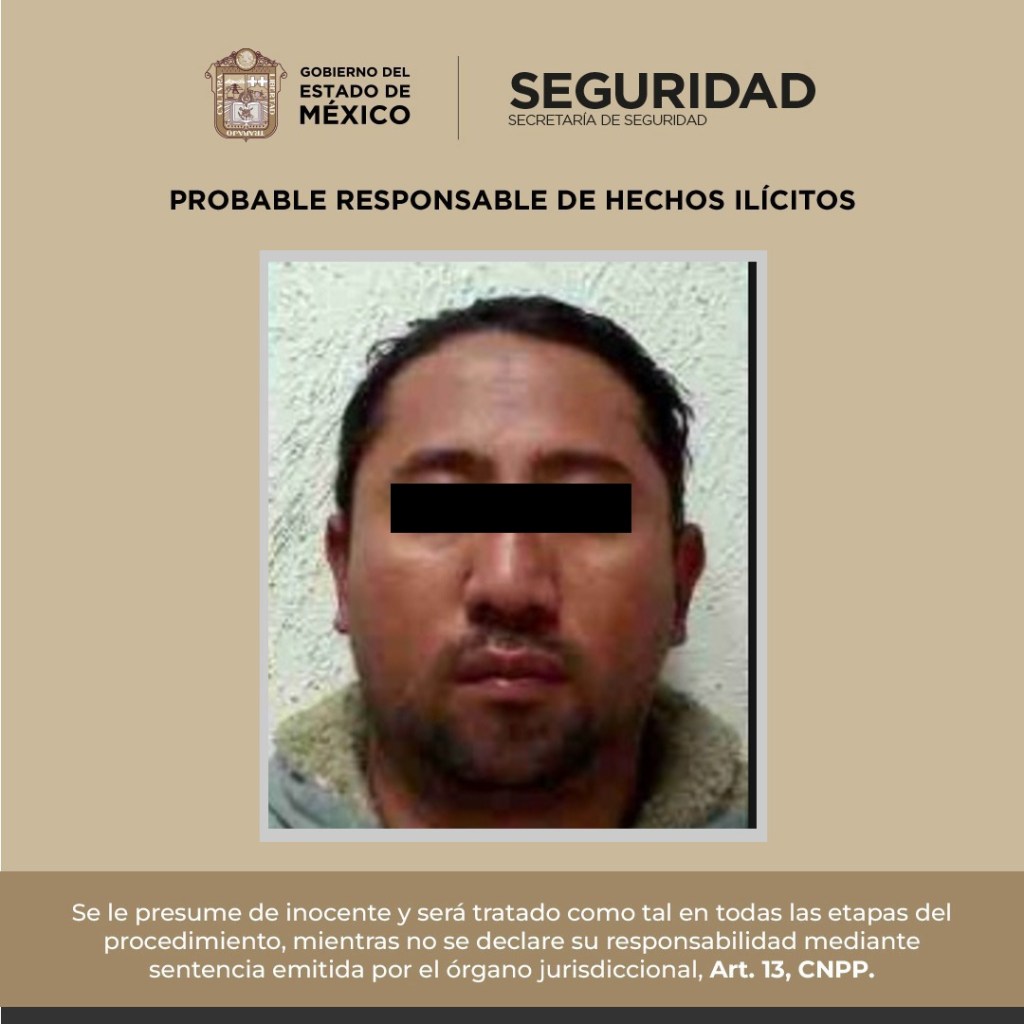 En Tenango del Valle fue asegurado por realizar, presuntamente, violencia de&nbsp;género