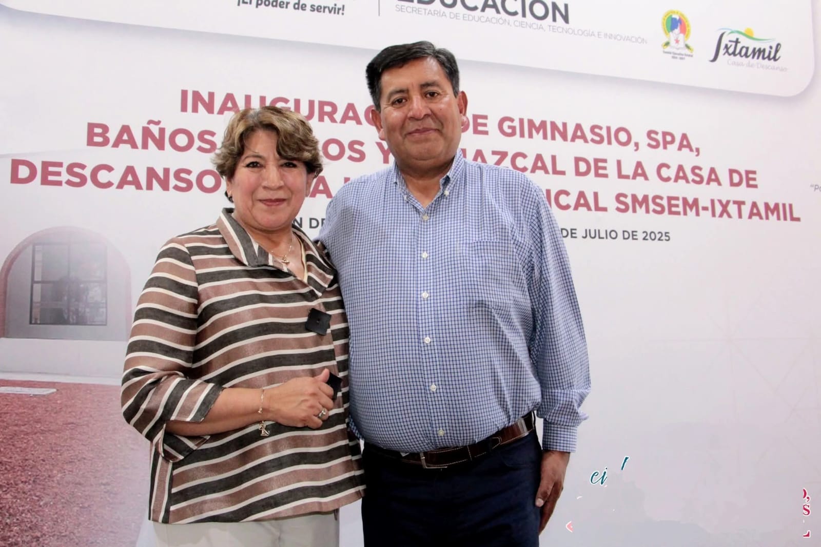 Delfina Gómez precisa a maestros del SMSEM que habrá Convenio de Sueldo y Prestaciones