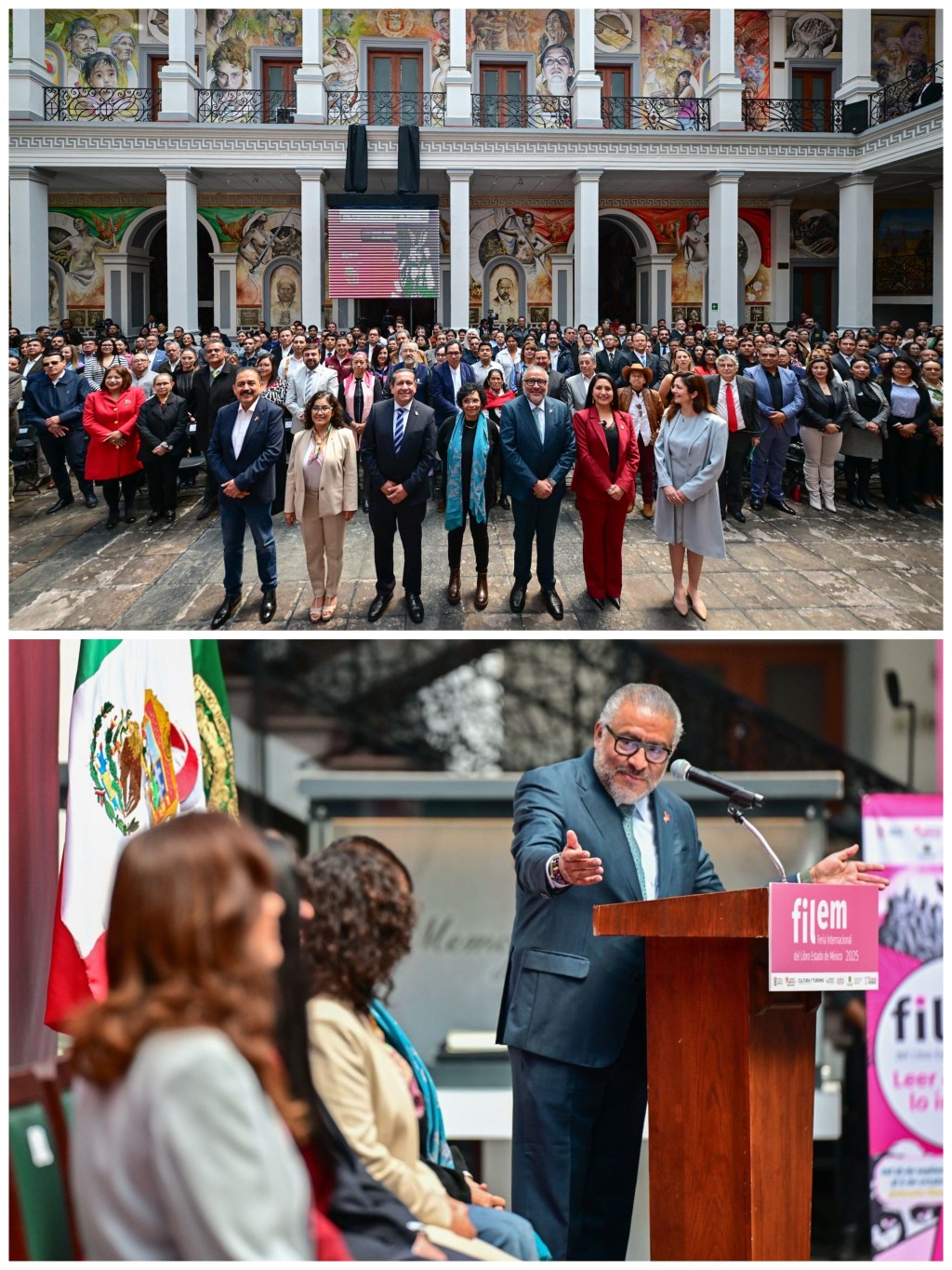 ¡Inauguran FILEM 2025! Impulsar la transformación social y cultural: Horacio&nbsp;Duarte