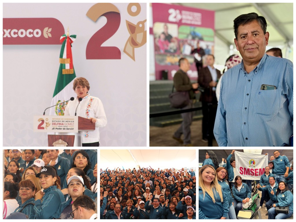 El SMSEM respalda a la Gobernadora Delfina Gómez en los informes&nbsp;regionales