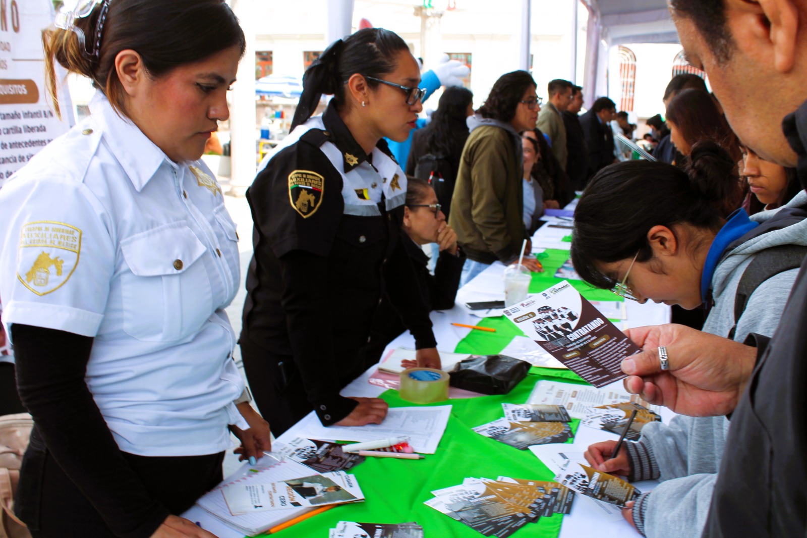 En Zinacantepec 40 empresas ofertaron 300 oportunidades laborales en Feria del Trabajo