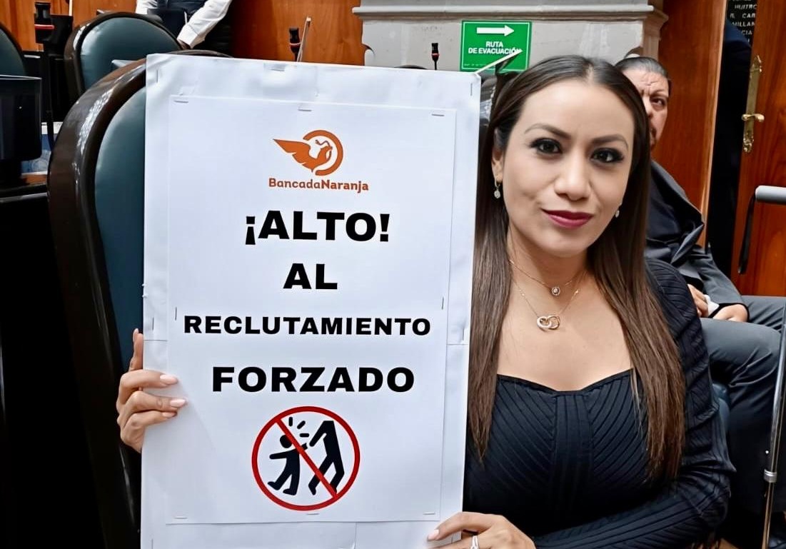 Ruth Salinas propone establecer como delito el reclutamiento Forzado de niñas, niños y adolescentes