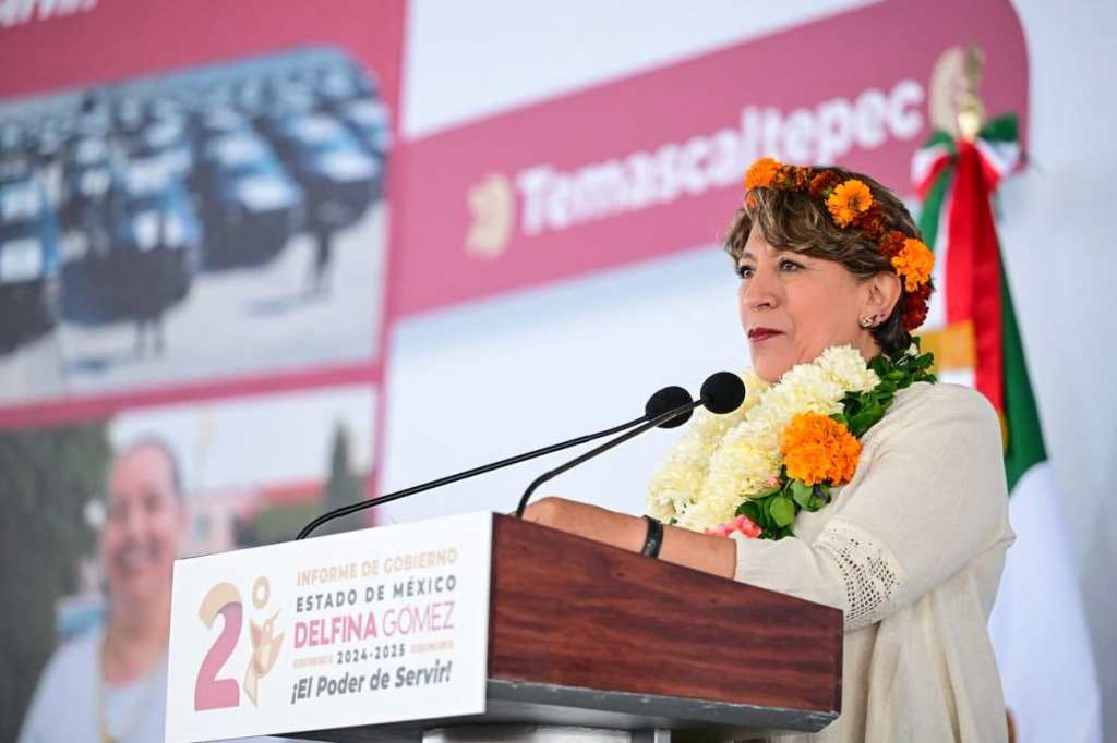 La Gobernadora Delfina Gómez presenta Segundo Informe Regional en el Sur del&nbsp;Estado