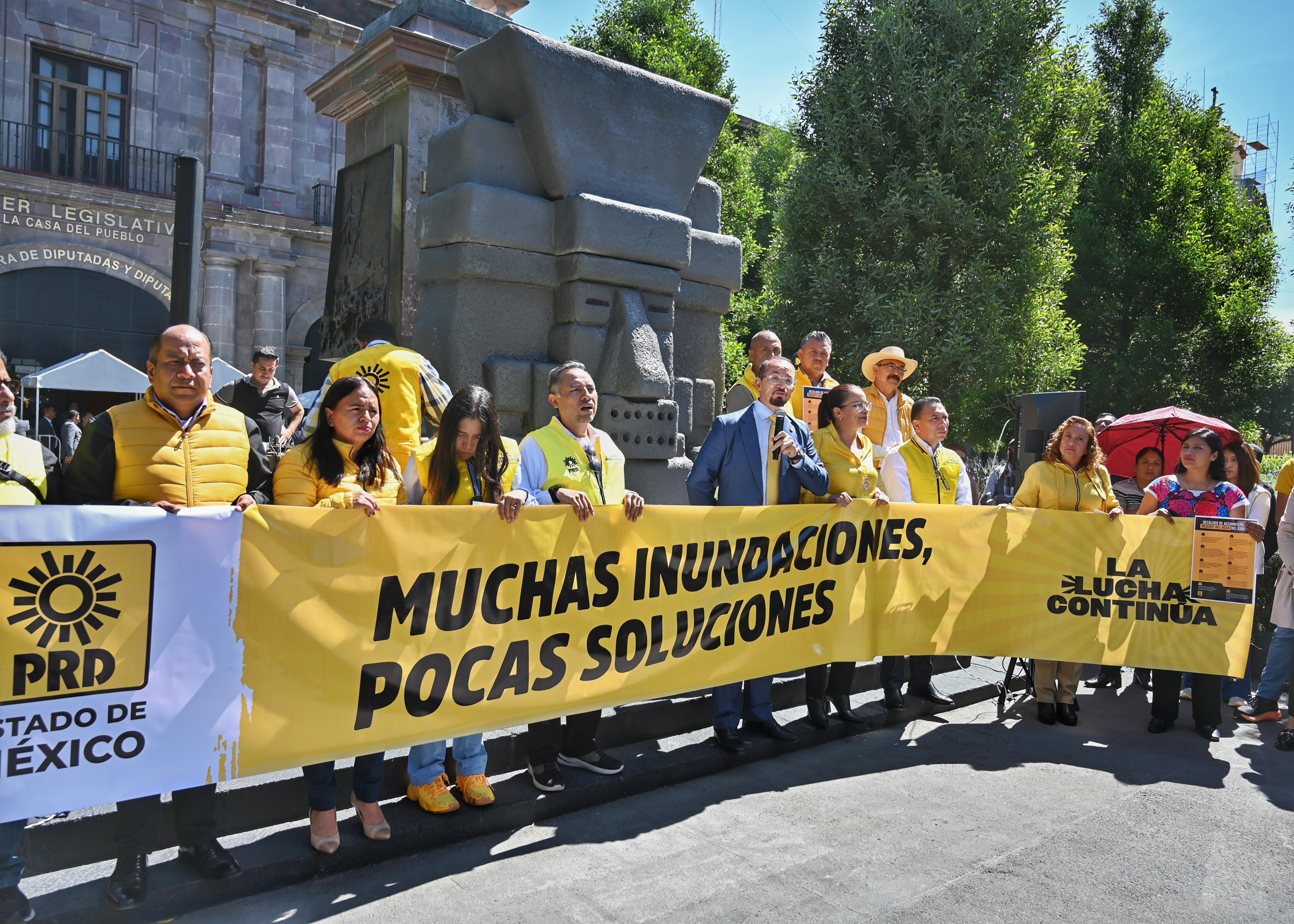 Decálogo por el Rescate del Agua del Edomex, fue presentado por el PRD