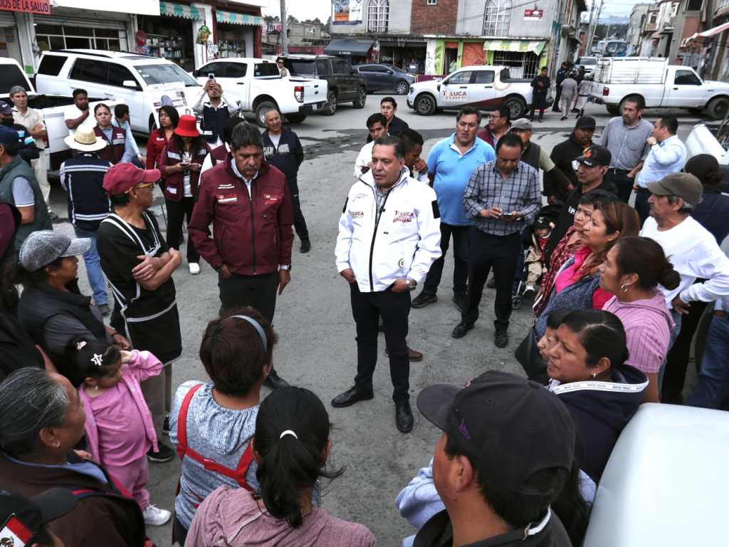 Inicia pavimentación con concreto hidráulico en&nbsp;Cacalomacán
