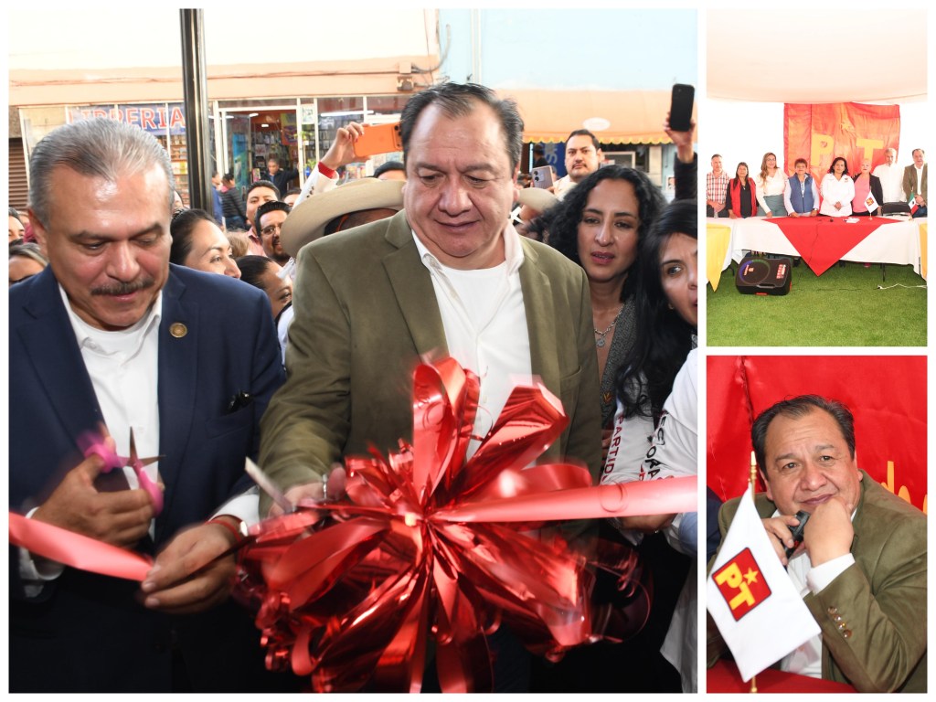 Apertura Óscar González sede del Partido del Trabajo en Toluca