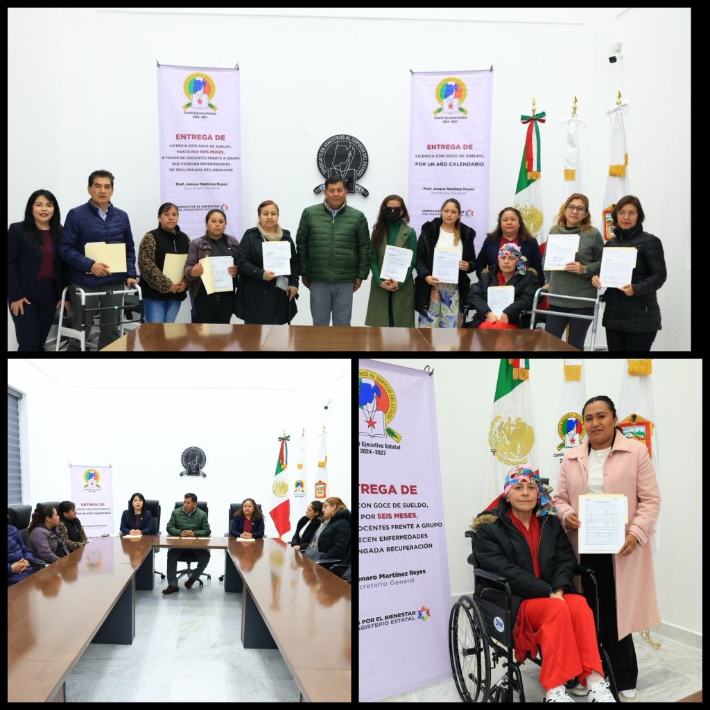 Licencias con goce de sueldo; un respaldo que protege la salud y la dignidad de los docentes