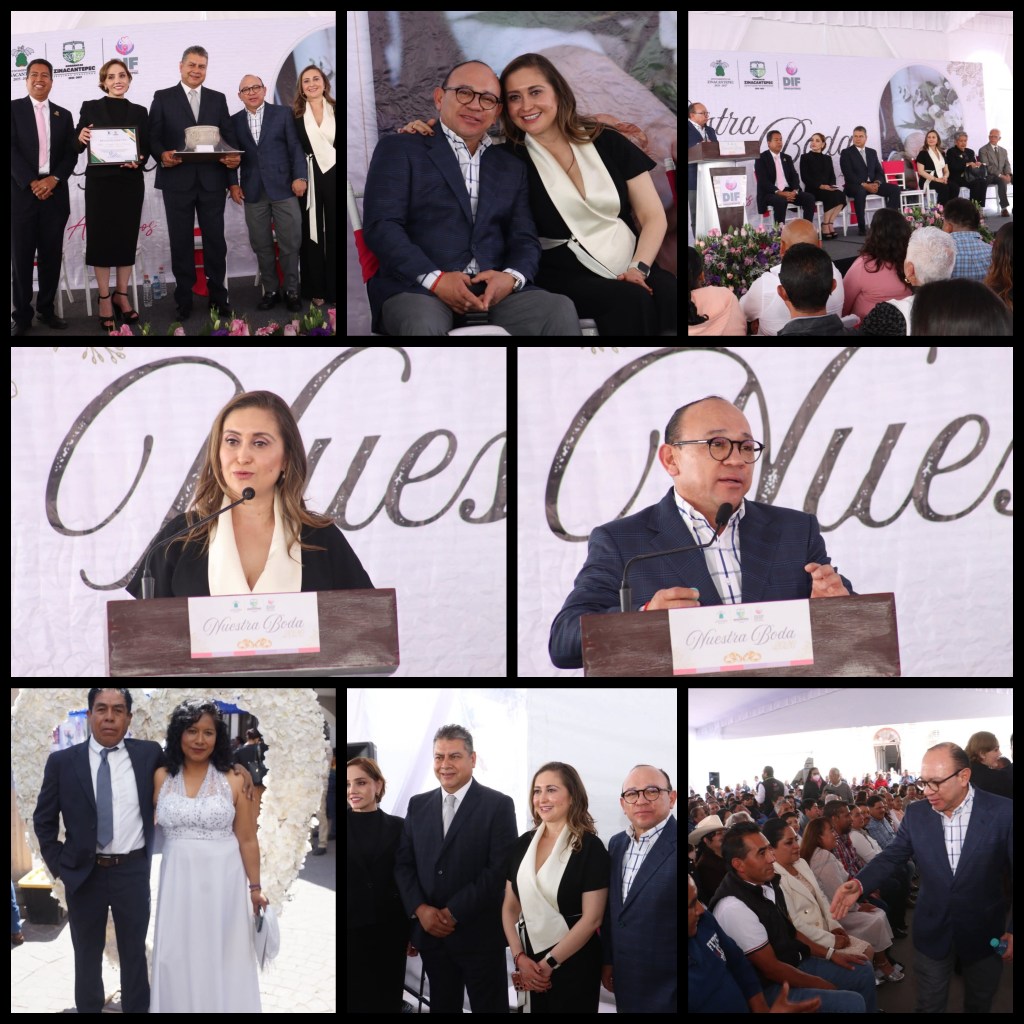 Cuando el amor se vuelve ley: más de 100 parejas sellan su historia en&nbsp;Zinacantepec