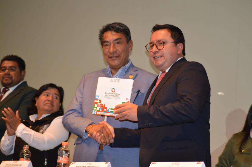 Lerma promulga el Bando Municipal 2026, que fortalece la seguridad, participación ciudadana y la digitalización