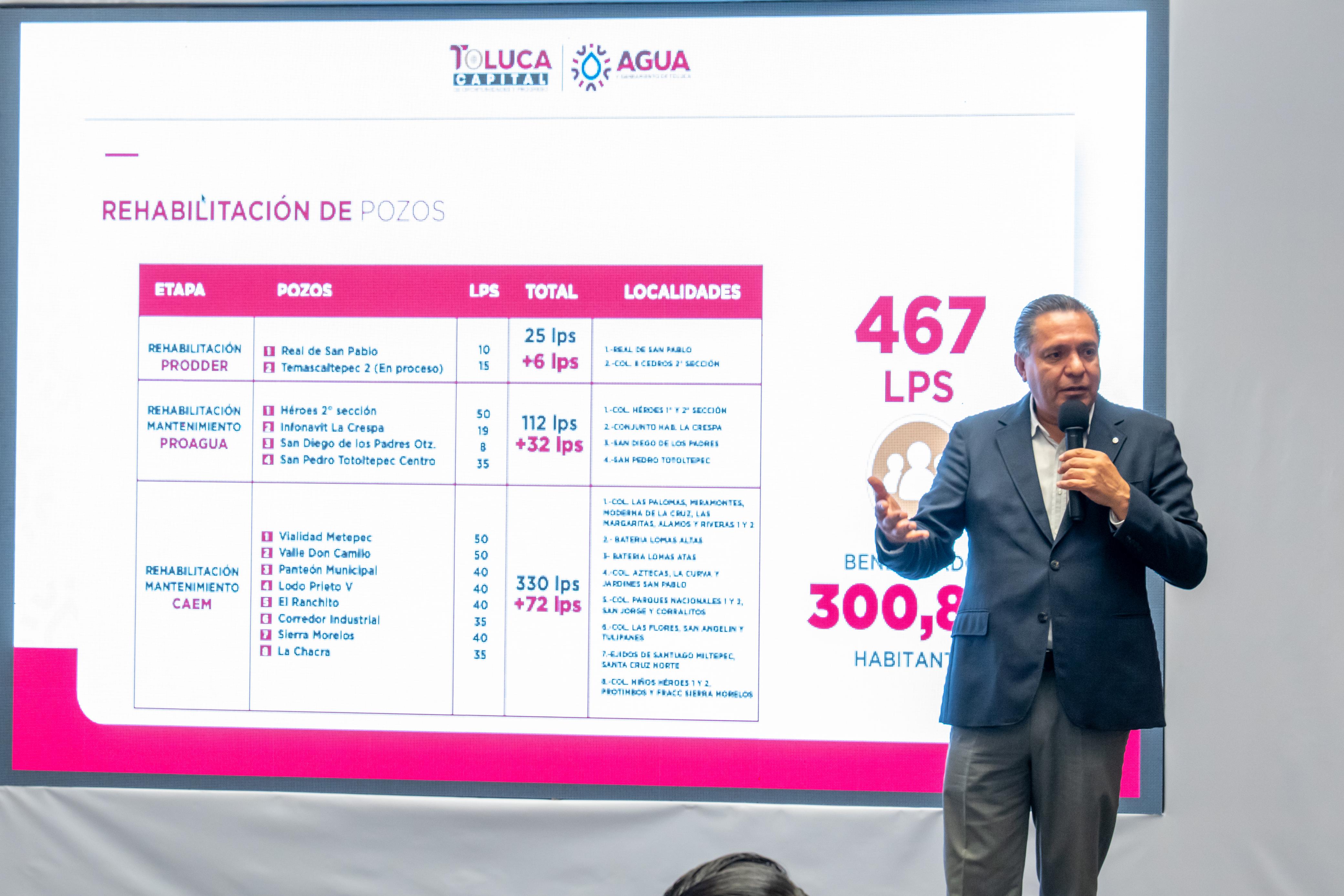 Renacer urbano y agua garantizada para Toluca