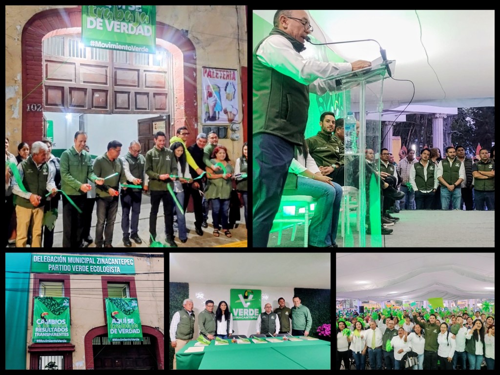 Zinacantepec se reafirma como bastión Verde: Vilchis consolida estructura y Couttolenc proyecta 70 mil&nbsp;votos