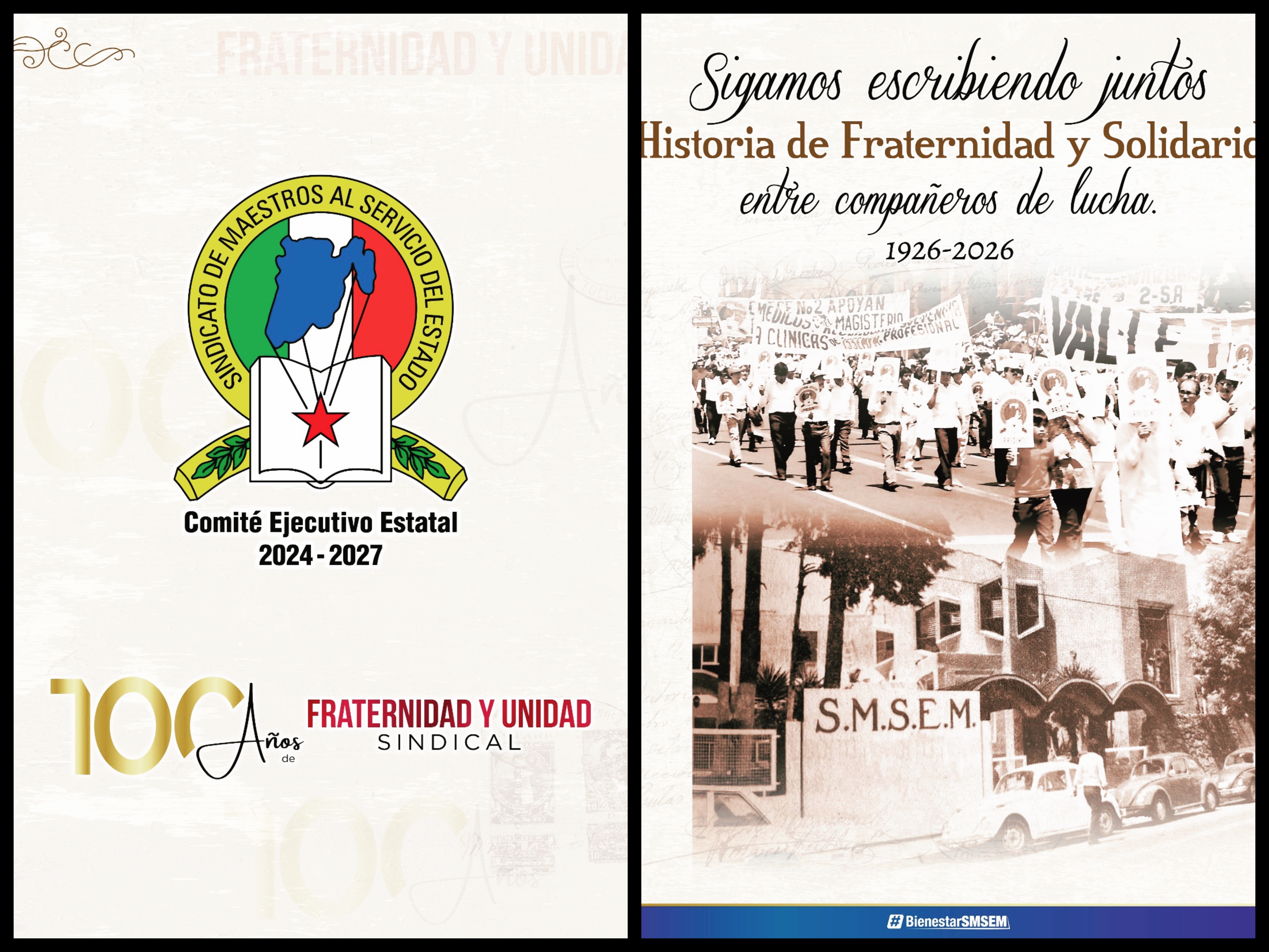 SMSEM conmemora 100 años de organización magisterial: memoria, unidad y legado vivo del gremio docente mexiquense