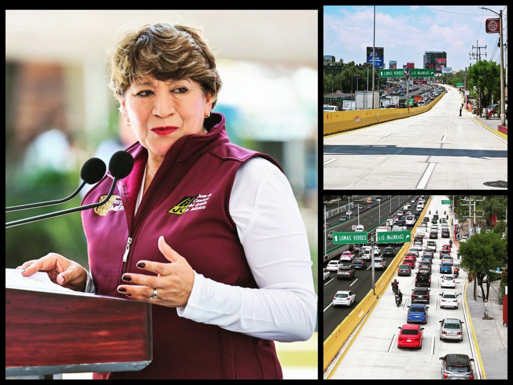 La obra pública como acto colectivo: Delfina Gómez inaugura rehabilitación del Periférico&nbsp;Norte