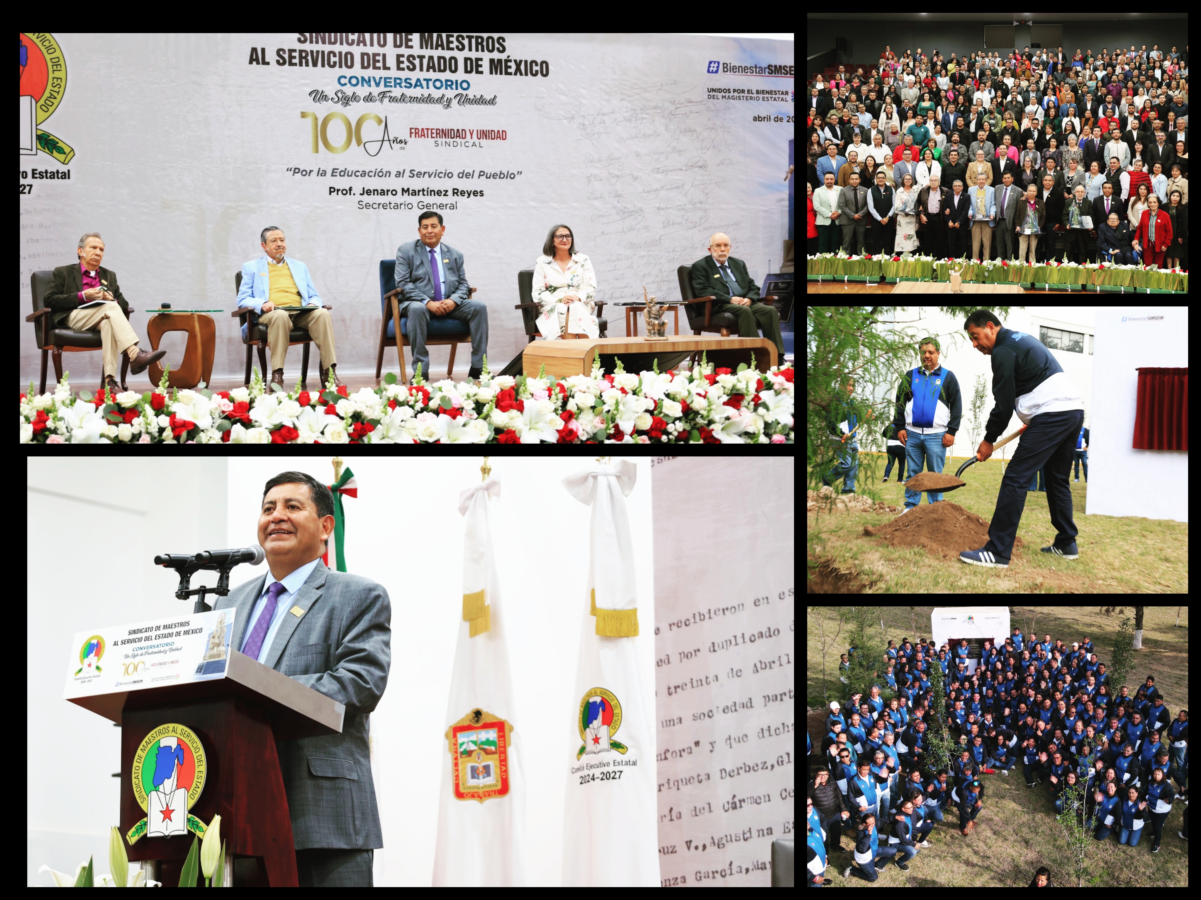 SMSEM celebra 100 años sembrando memoria, identidad y futuro en el magisterio mexiquense