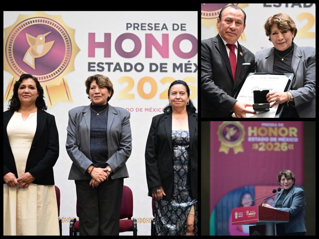 Delfina Gómez honra a quienes enseñan más allá de los&nbsp;libros