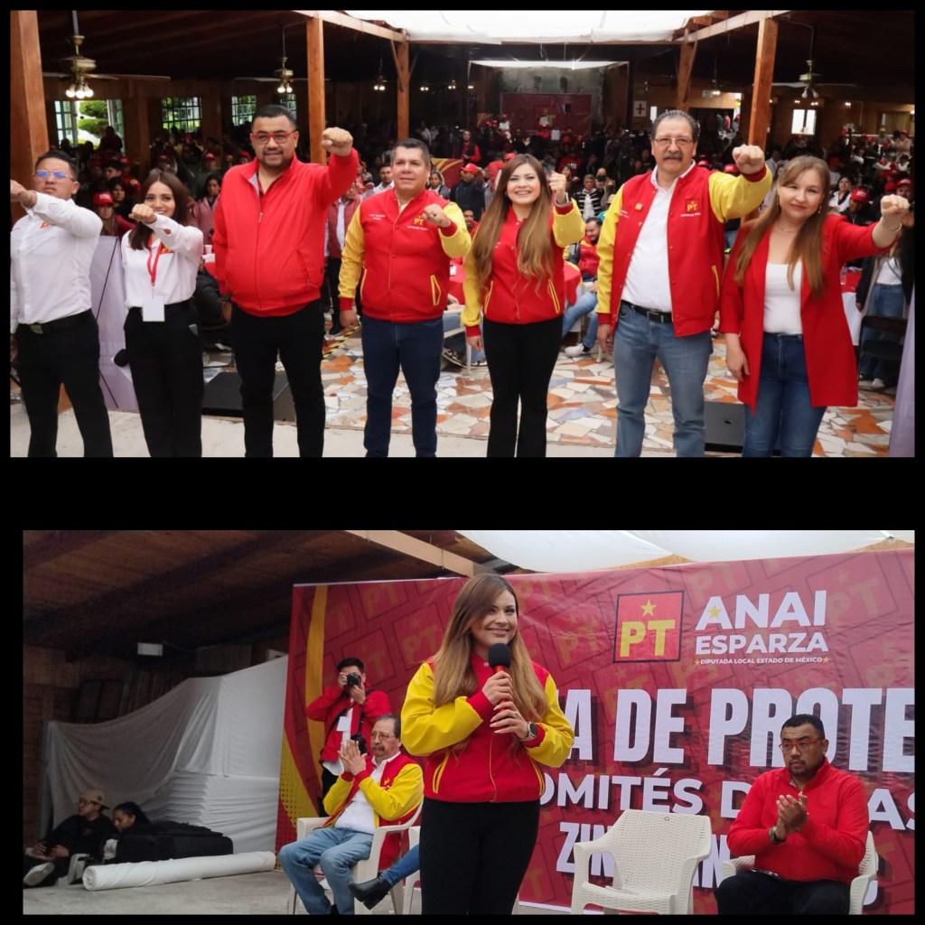 PT presume fuerza territorial en Zinacantepec; Anaí Esparza consolida estructura con 44 comités&nbsp;base