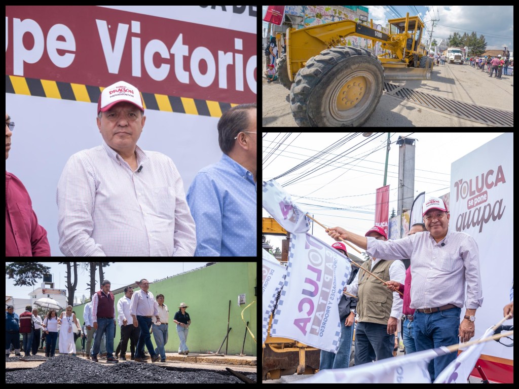 Ricardo Moreno lleva justicia urbana al norte de Toluca con la rehabilitación de Guadalupe&nbsp;Victoria