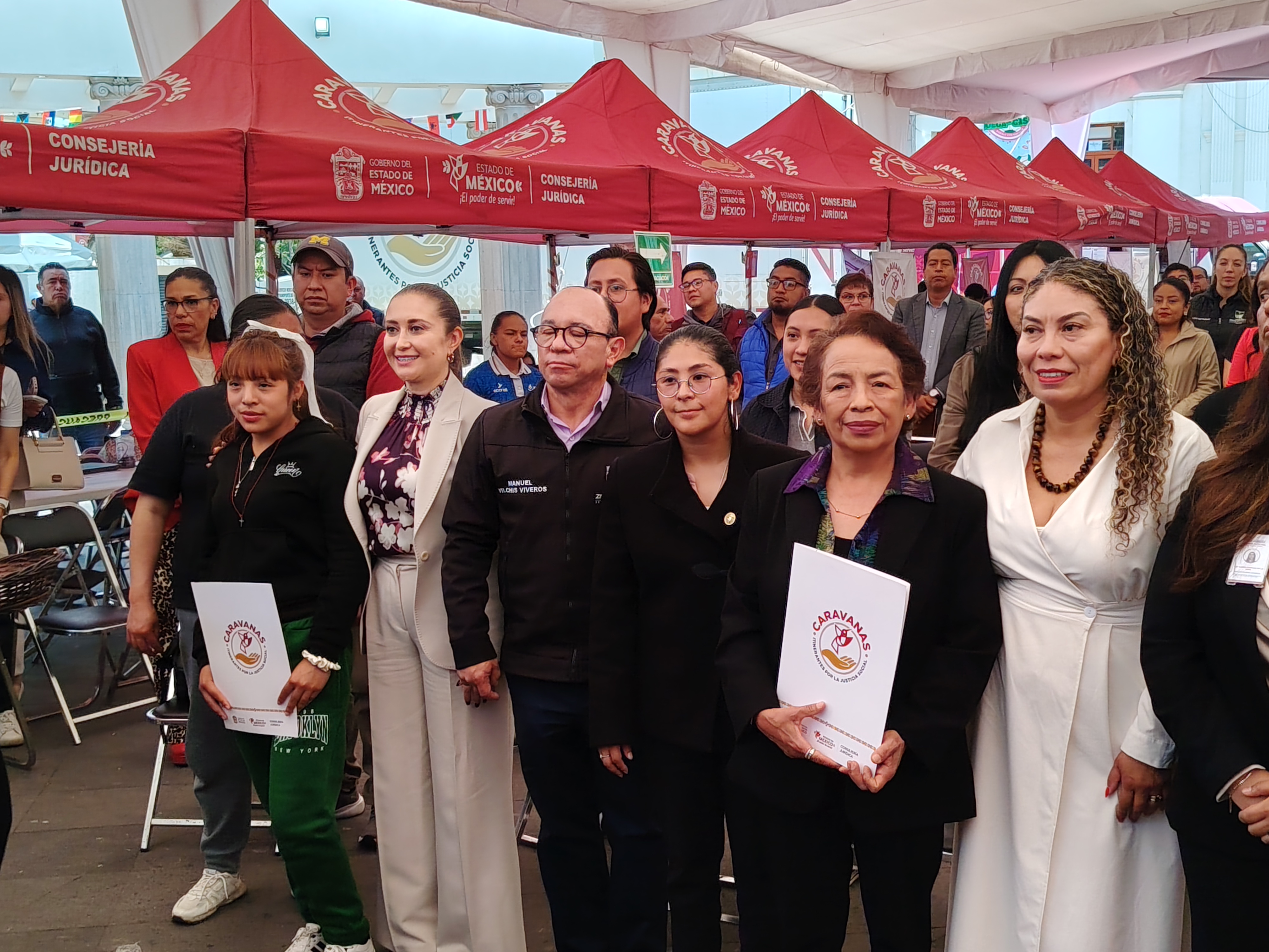 Impulsan justicia cercana y atención ciudadana en Zinacantepec