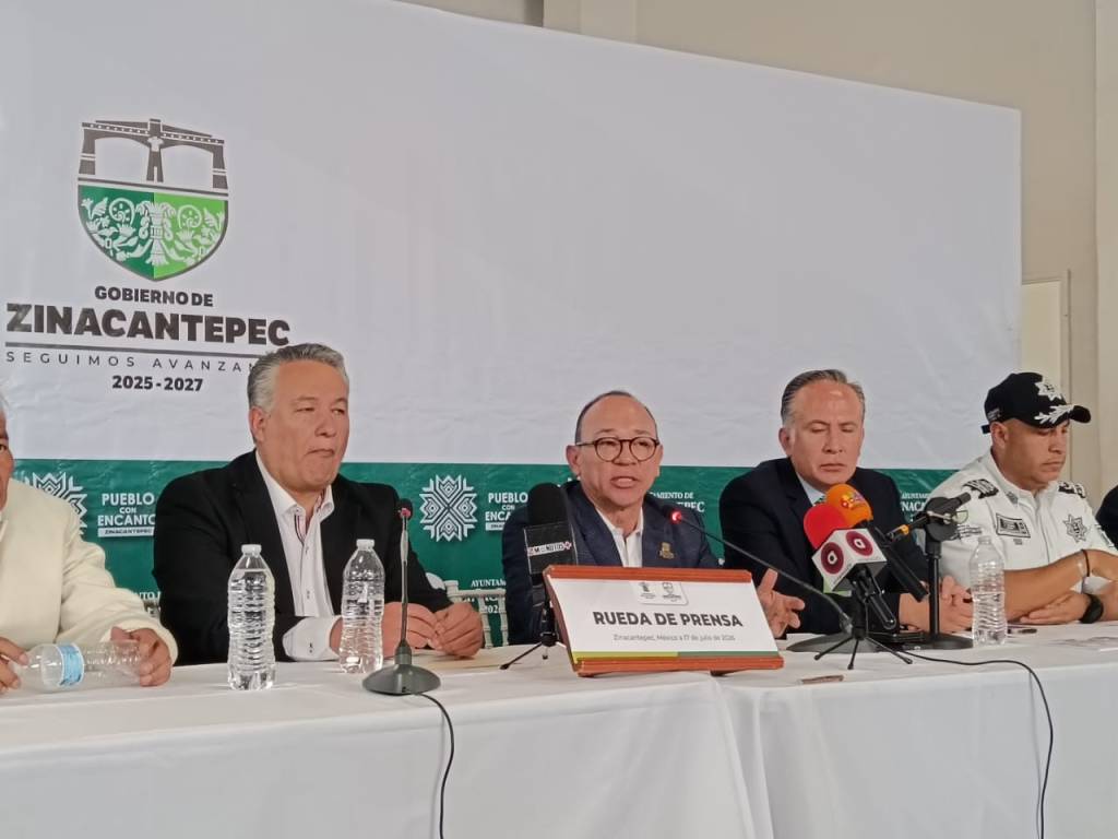 Zinacantepec reduce 20.2% su incidencia delictiva en 2026
